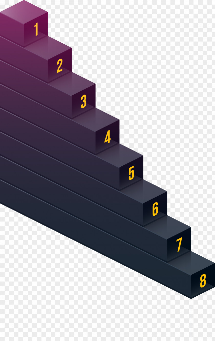 Gradient Vector Image Ladder Stairs PNG