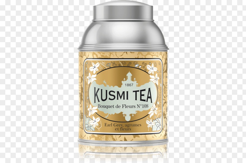 Kusmi Tea Earl Grey Green Rooibos Black PNG