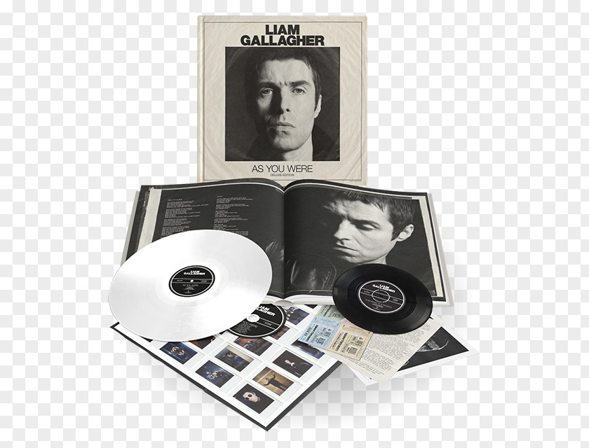 Liam Gallagher As You Were Box Set Album Phonograph Record PNG