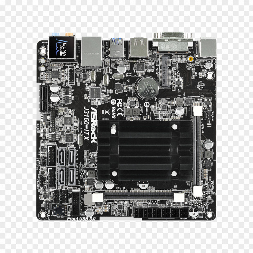 Mini-ITX Motherboard PCI Express Mini Conventional PNG