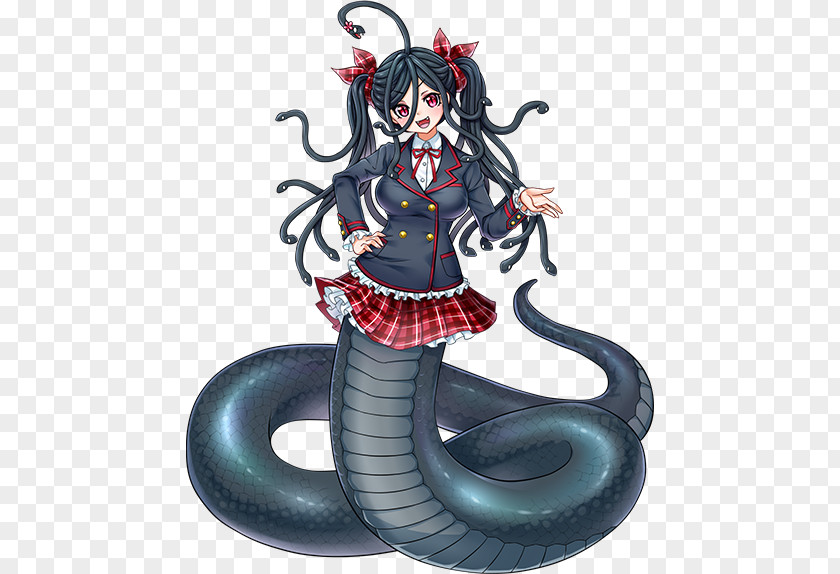 Monster Medusa Lamia Musume: Everyday Life With Girls Online PNG