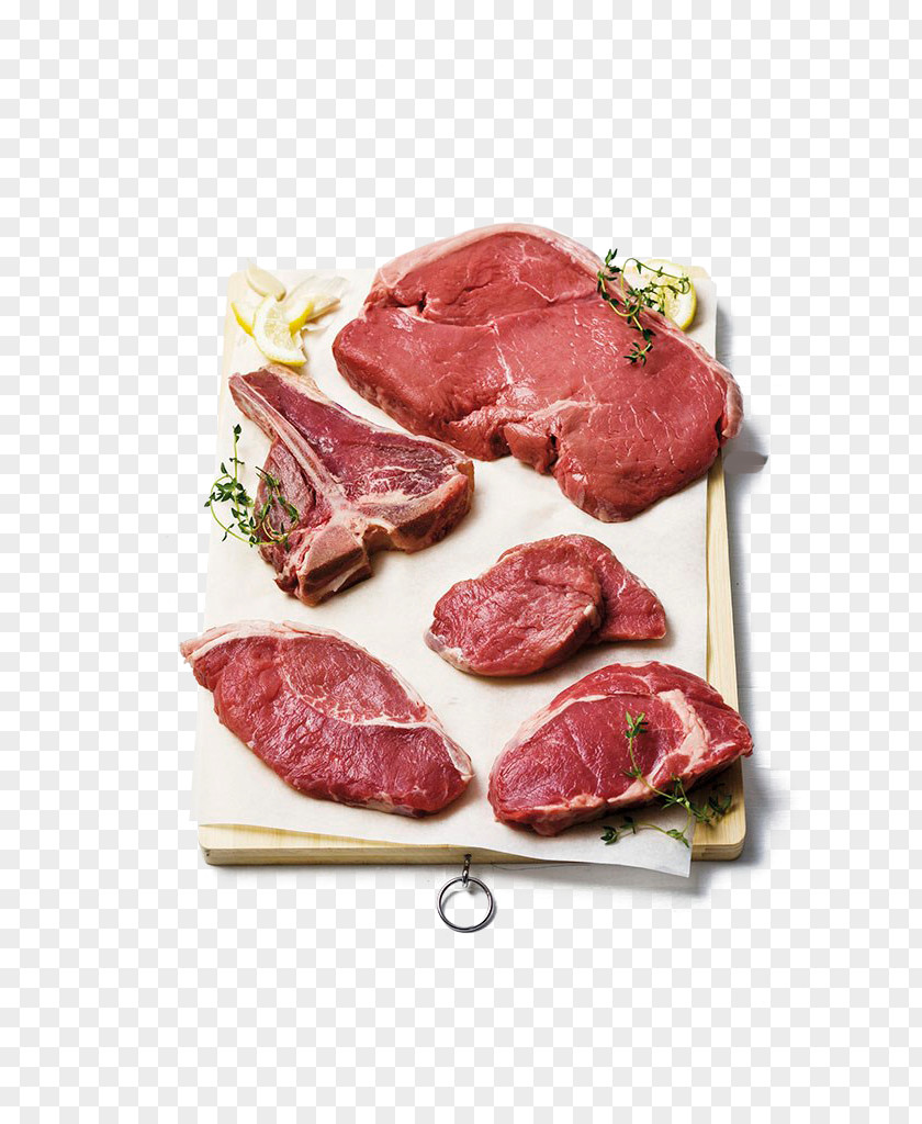 Red Meat Meatloaf Beefsteak PNG