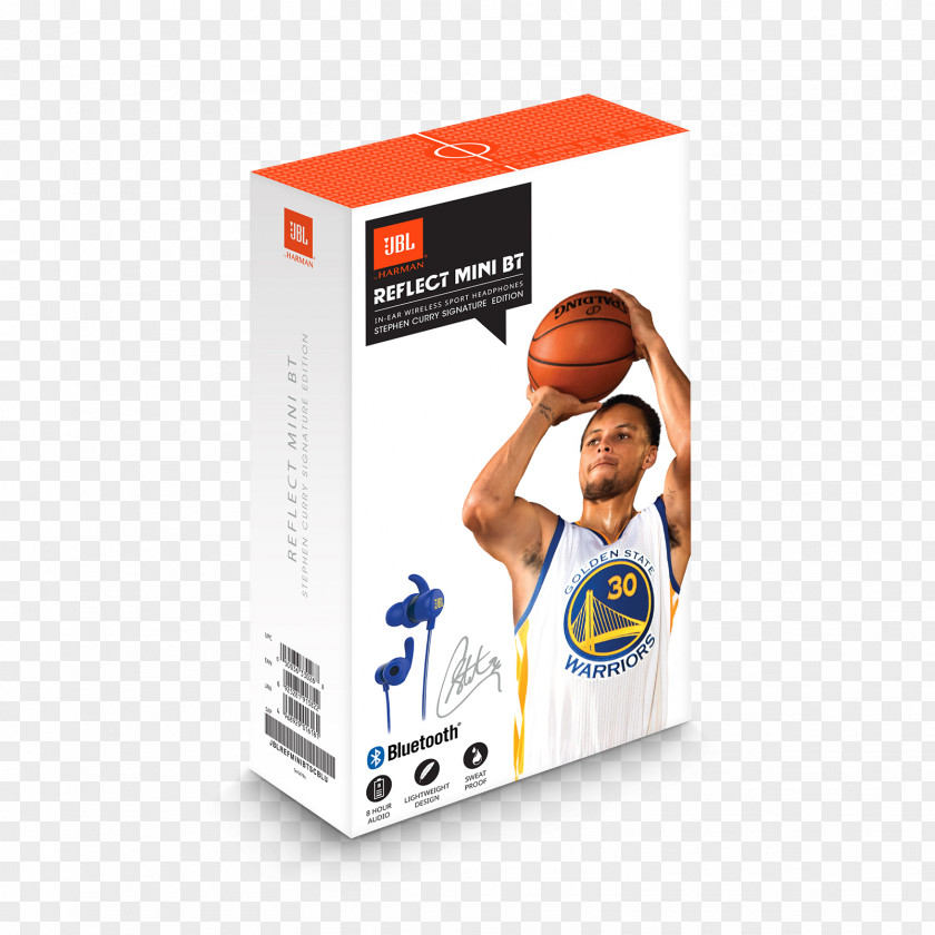 Curry Headphones Golden State Warriors JBL Bluetooth Sport PNG