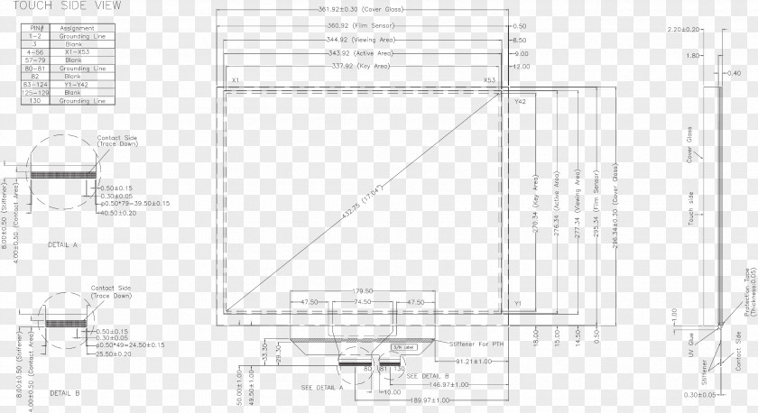 Glass Display Panels Paper Drawing Diagram Pattern PNG