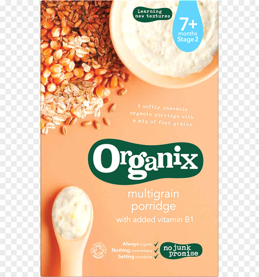 Natural Food Porridge Organic Breakfast Cereal Baby Oatmeal PNG