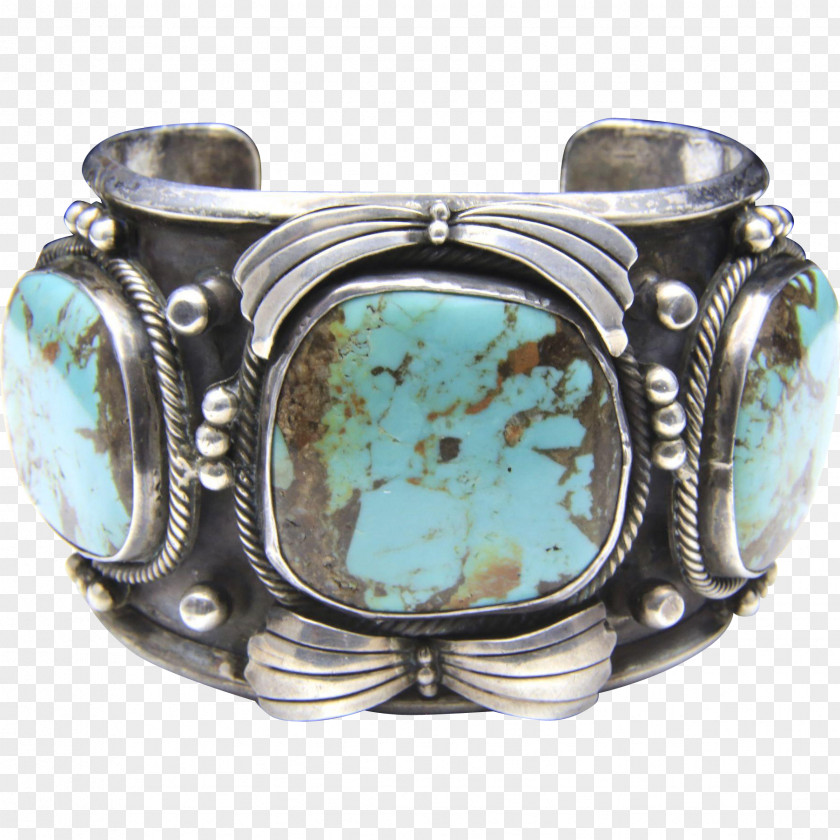 Silver Turquoise Bracelet Native American Jewelry Jewellery PNG