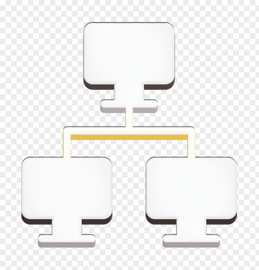 Computer Monitor Icon Connection Communication And Media PNG
