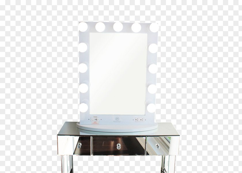Curler Light Vanity Mirror Cosmetics Table PNG