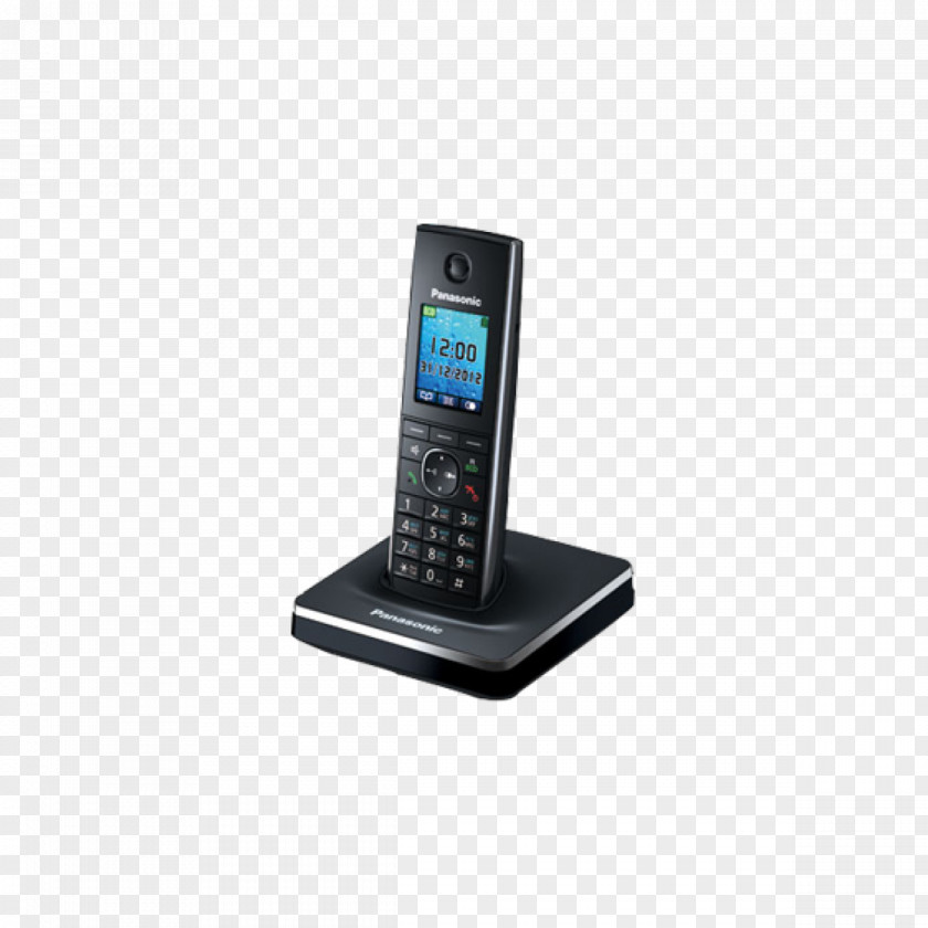 Digital Enhanced Cordless Telecommunications Telephone Panasonic Caller ID PNG