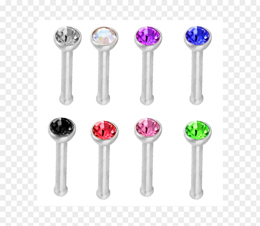 Nose Piercing Body Jewellery Lip Surgical Stainless Steel PNG