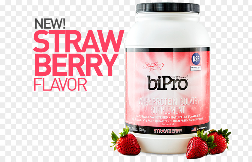 Strawberry Whey Protein Isolate Flavor PNG