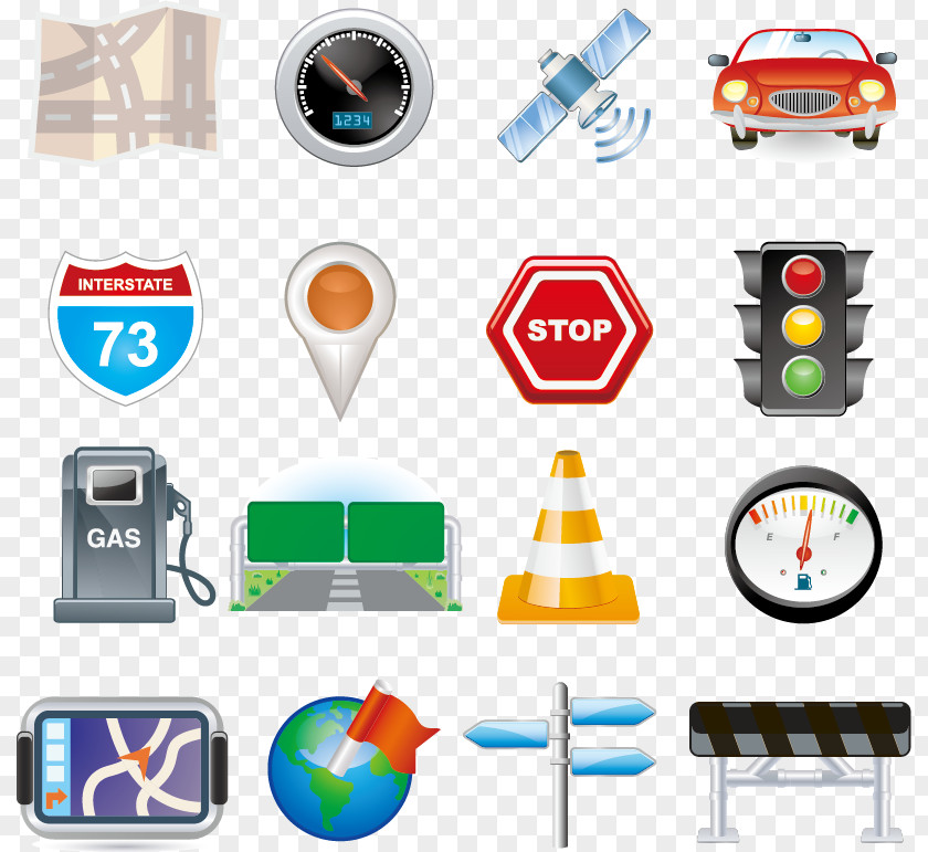 Travel Icon Material PNG