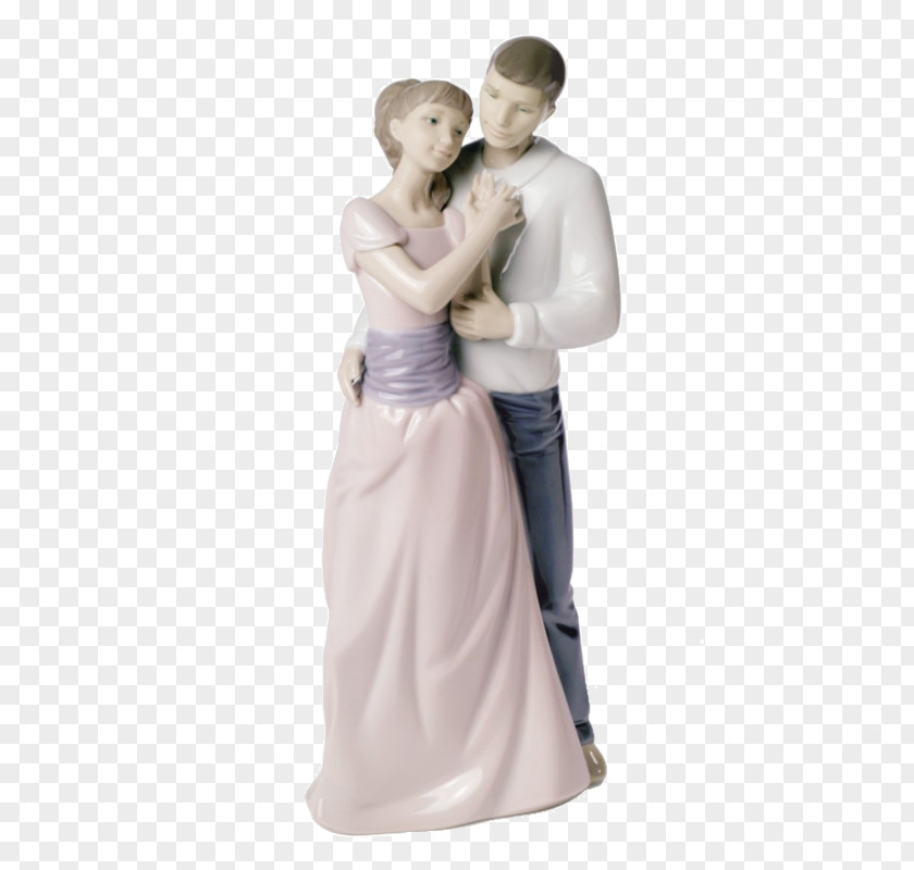 Wedding Figurine Porcelain Lladró Love PNG