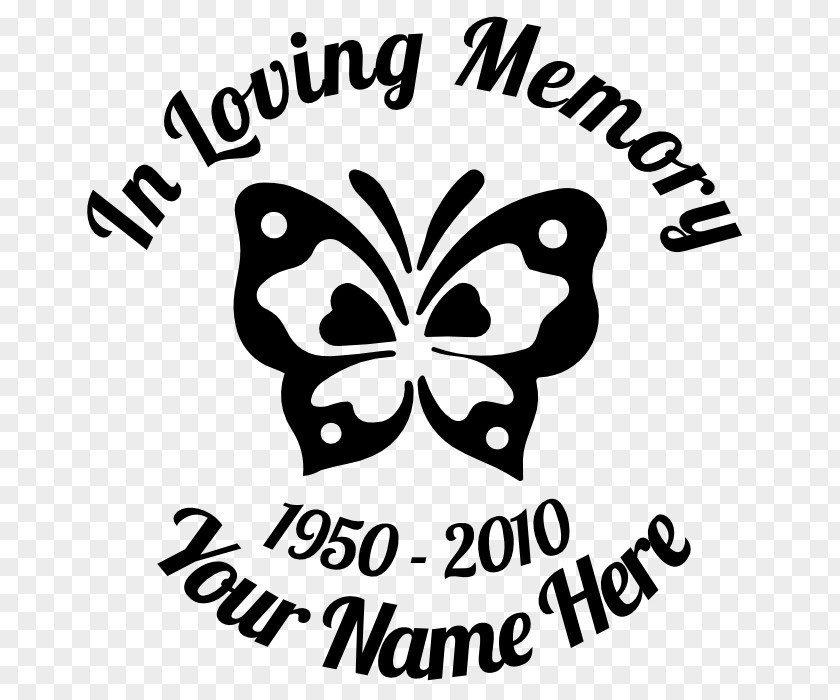 Window Wall Decal Sticker In Loving Memory PNG