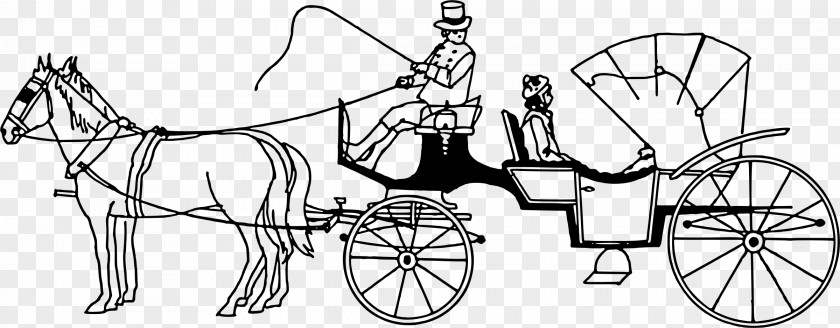 Carriage Barouche Horse-drawn Vehicle Clip Art PNG