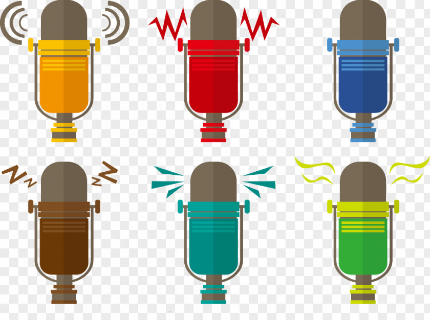 Design Of The Phone Recording Microphone Download Illustration PNG