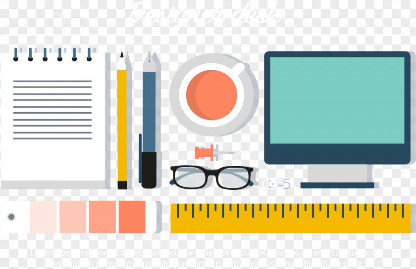 Designers Office Supplies Designer Icon PNG