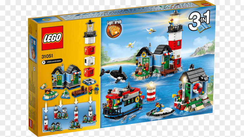 Lego Creator LEGO 31051 Lighthouse Point Toy Block PNG