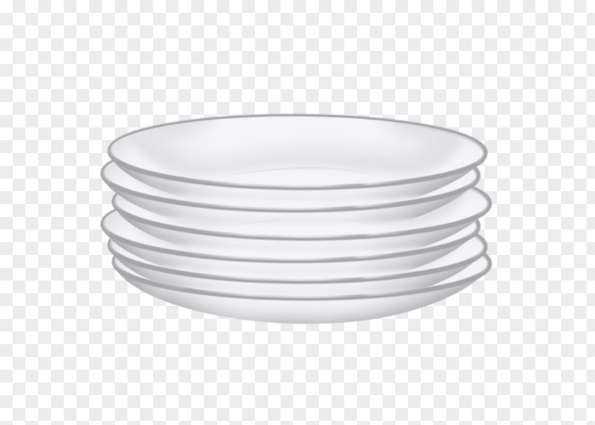 Tall Stack Of White Plates Plate Compact Disc Optical PNG