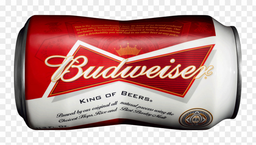 Beer Budweiser Anheuser-Busch Beverage Can Pilsner PNG