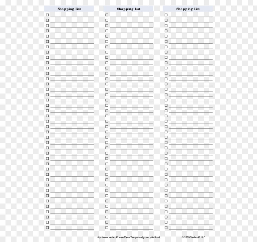 Checklist Paper Line PNG