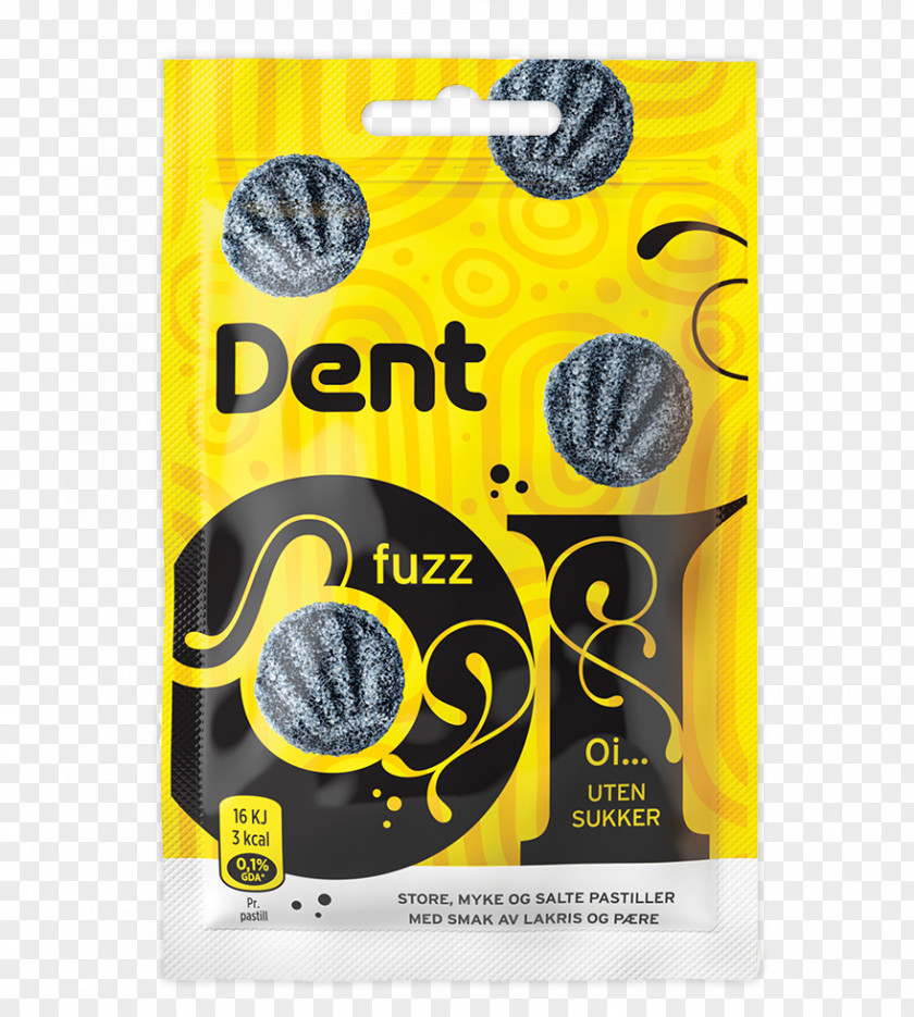 Dent Den Lille Nøttefabrikken AS Pastille Salty Liquorice Tooth PNG