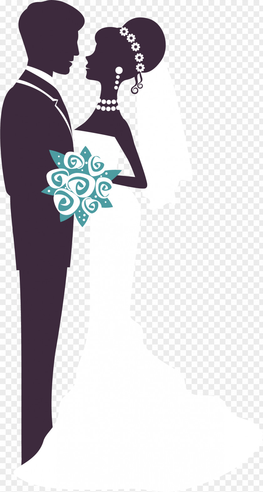 Hand Drawn Married Men And Women Bridegroom Drawing Woman PNG