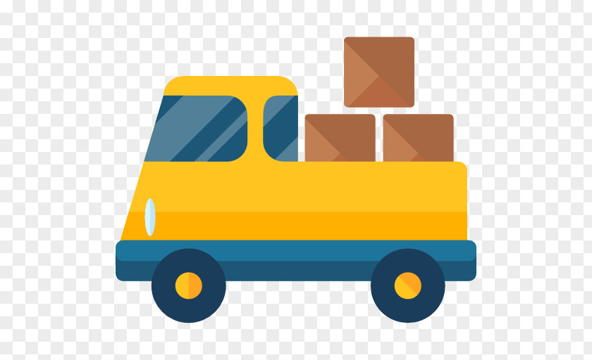 Logistic Car Truck Delivery PNG