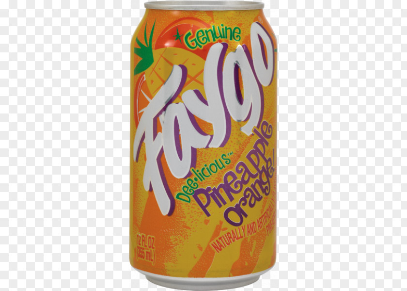 Orange Pineapple Drink Soft Fizzy Drinks Faygo Red Pop PNG