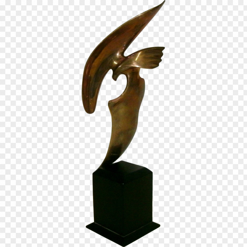 Falcon Bronze Sculpture Modern Marble Statue PNG