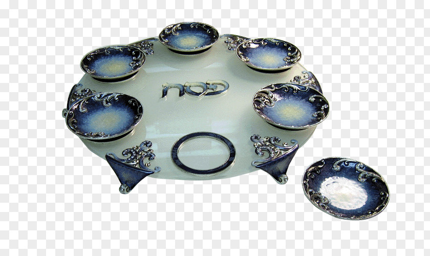 Plate Ceramic Blue And White Pottery Cobalt Platter PNG