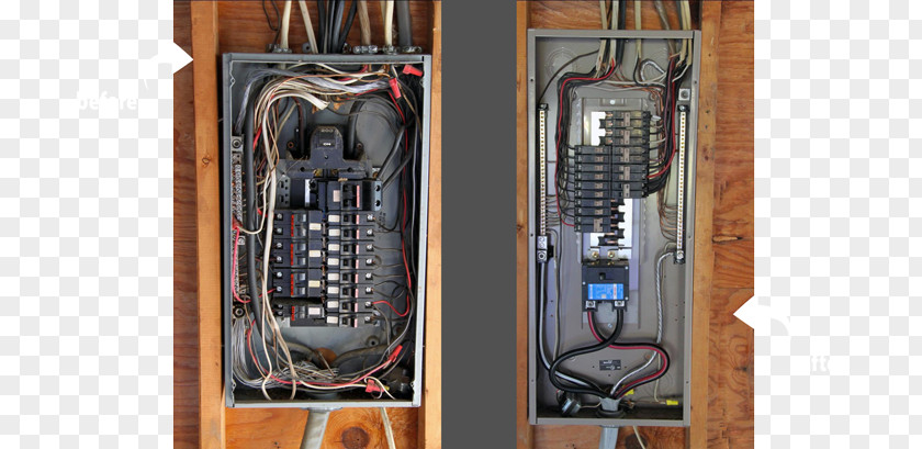 Professional Electrician Distribution Board Electrical Wires & Cable Circuit Breaker Electricity Wiring Diagram PNG