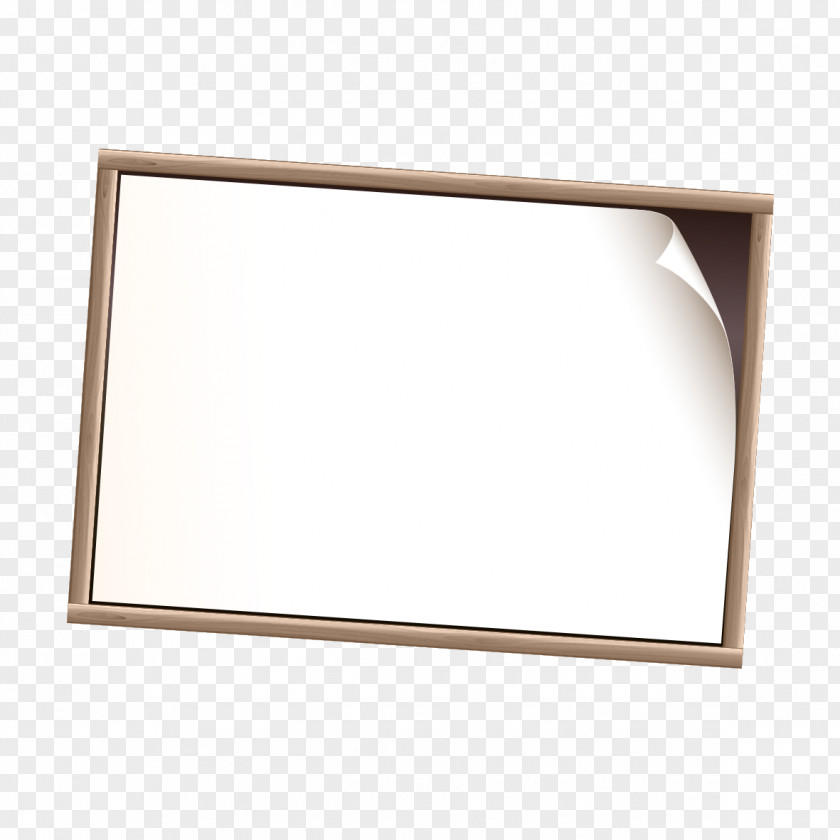 White Frame Text Rectangle Picture PNG