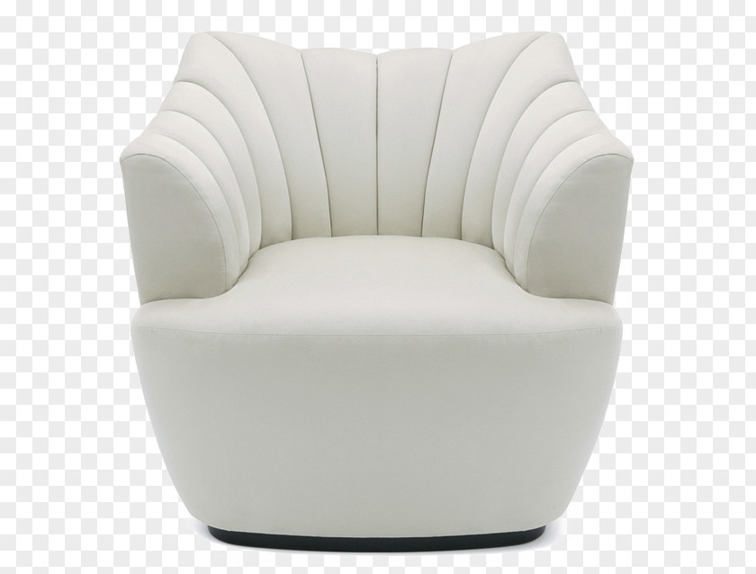 White Sofa Couch Club Chair Bed Furniture PNG
