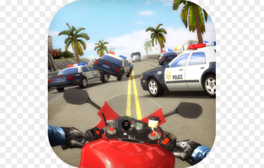 Android Highway Traffic Rider Motorcycle PNG