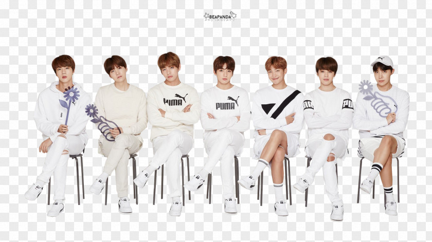 BTS Puma Sneakers Shoe Size PNG