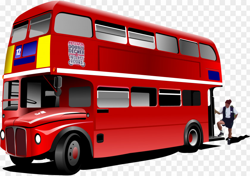 Bus Double-decker London Buses PNG