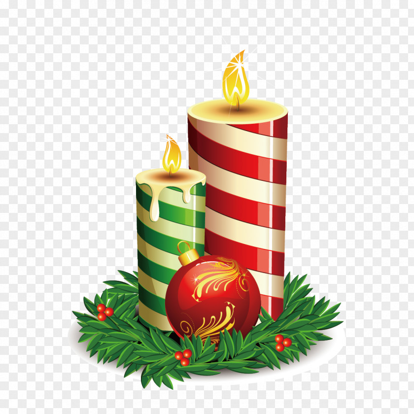 Christmas Candles Candle PNG