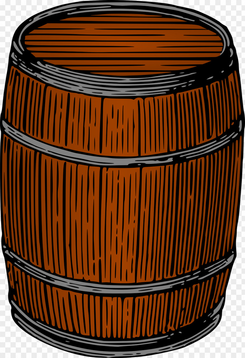 Container Barrel Oak Keg Clip Art PNG