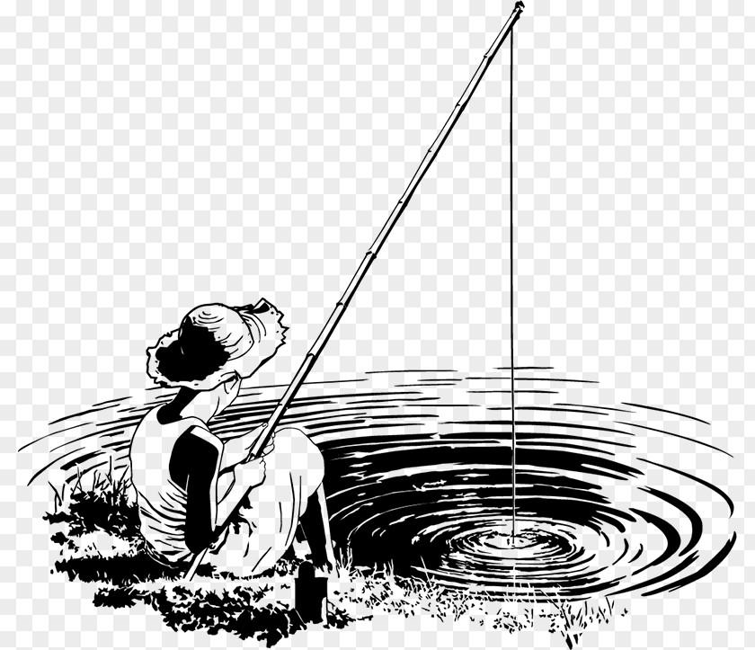 Kid Fishing Adventures Of Huckleberry Finn The Tom Sawyer Book PNG