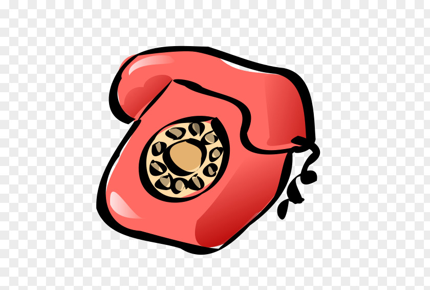 Red Cartoon Phone BlackBerry Classic Telephone Free Content Clip Art PNG