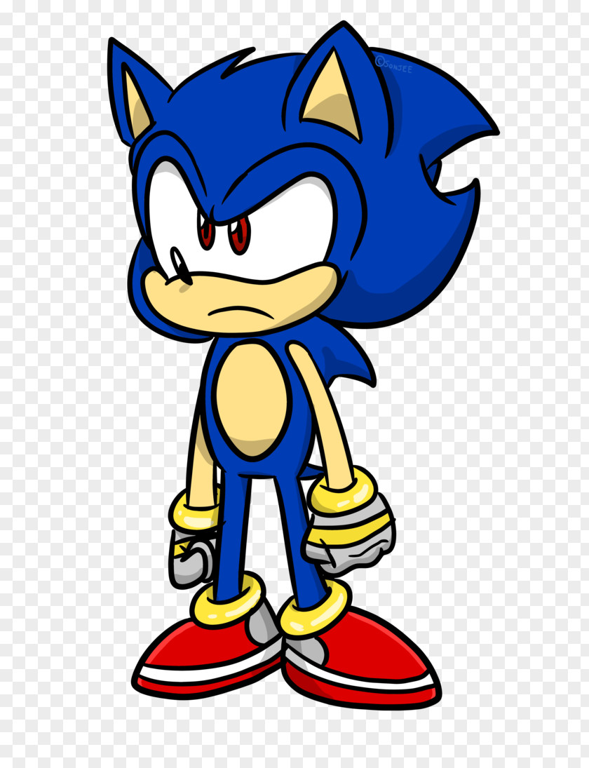 Sonic The Hedgehog Running Metal Heroes 3 3D Blast Art PNG