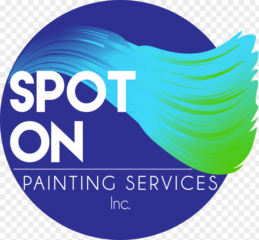 Spot On Painting Logo Pressure Washing Brand Font PNG
