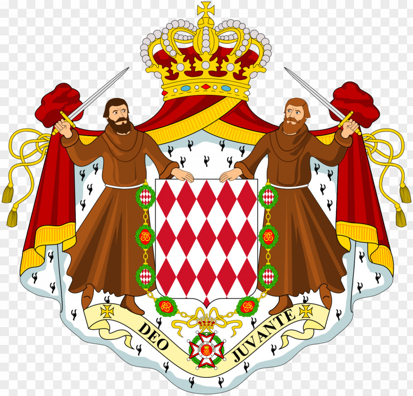 The Imperial Palace Prince's Of Monaco Coat Arms Flag House Grimaldi PNG