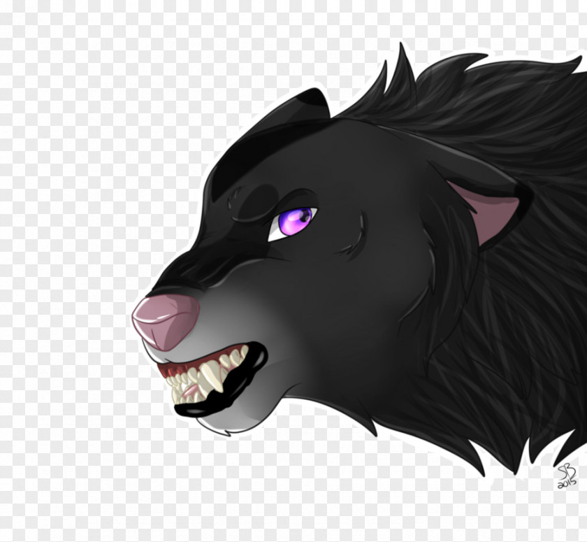 Cat Whiskers Big Mermaid Gray Wolf PNG