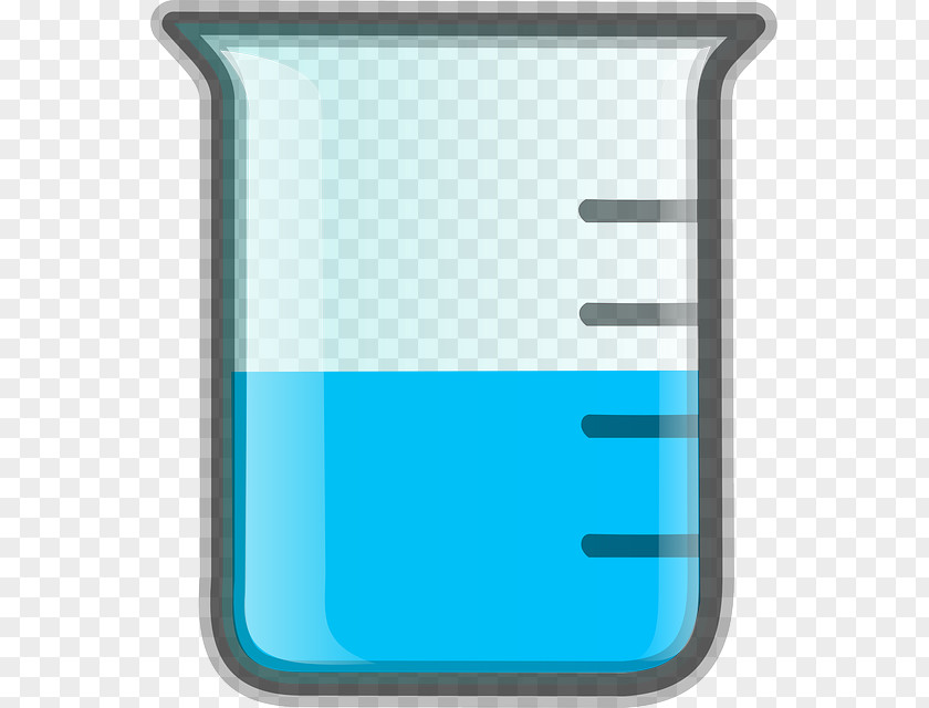 Chemical Beaker Laboratory Flasks Clip Art PNG