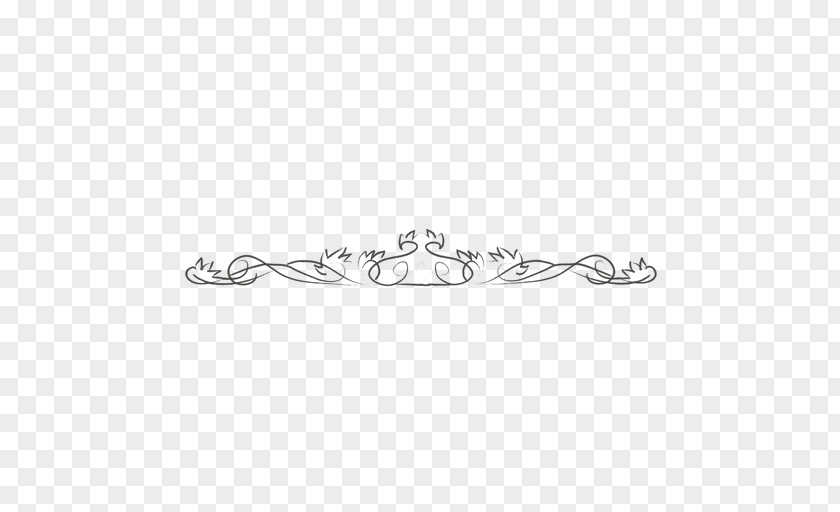 Creative Divider Calligraphy Line Art Logo Font PNG