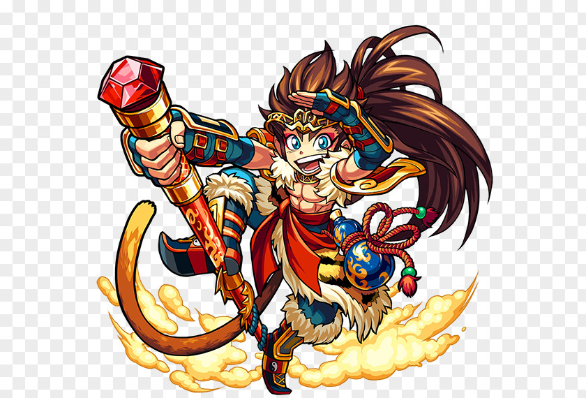 Goku Sun Wukong Monster Strike Journey To The West Character PNG