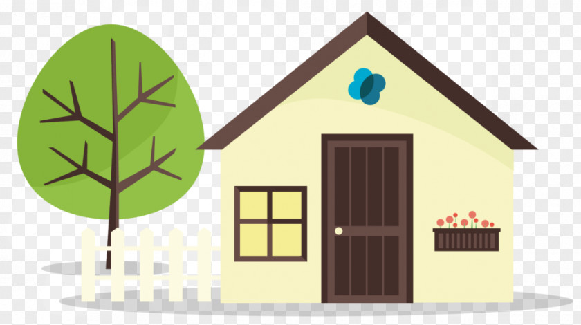 House Property Facade Shed Design PNG