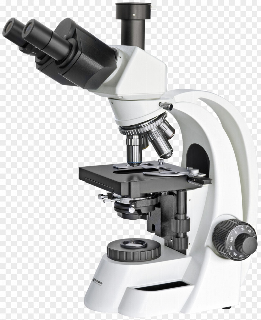 Light Optical Microscope Bresser Eyepiece PNG